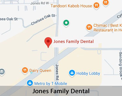 Map image for Emergency Dentist in Houston, TX