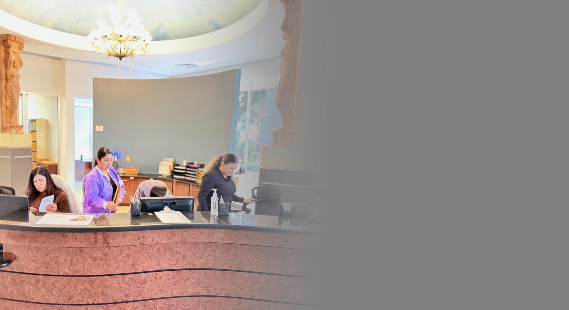 Dental Implants with Abutments and Crowns